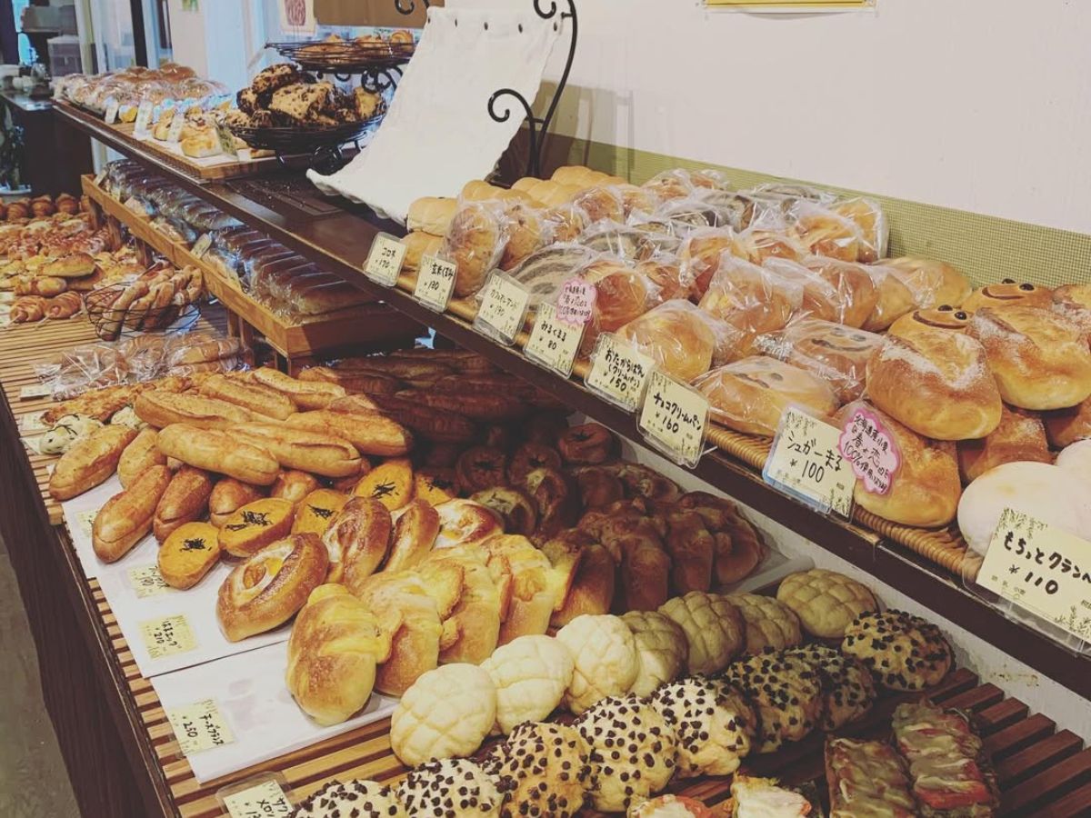 夕日ベーカリーはまぱんの店内