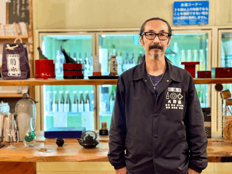 彩酒房 大野屋の店主・長谷川智さん