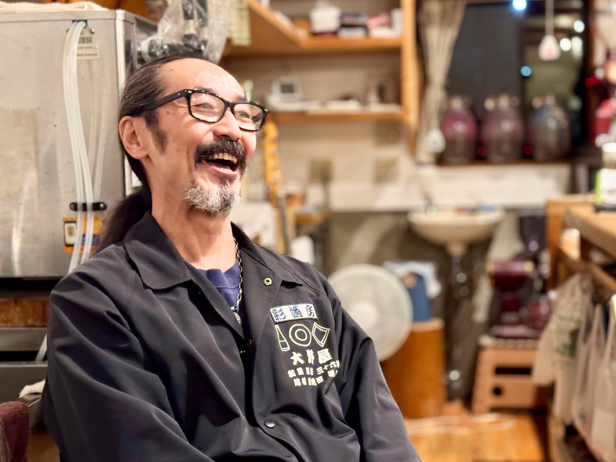 彩酒房 大野屋の店主・長谷川智さん