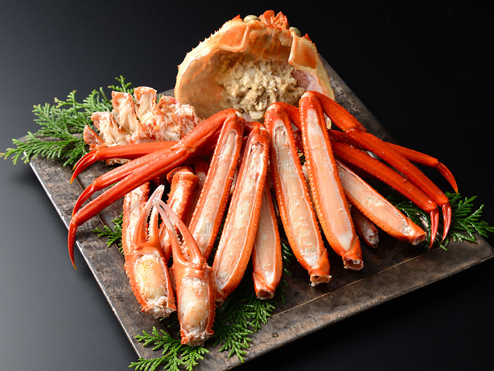 日本海鮮魚センター／紅ズワイガニ姿3尾（1.5kg）