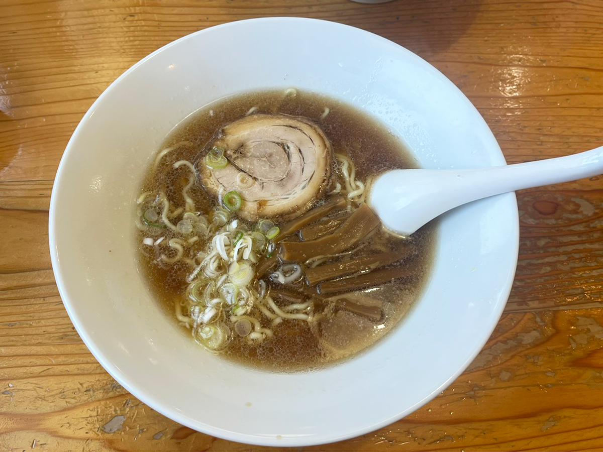 ラーメンハウス あおき富岡店の醬油ラーメン