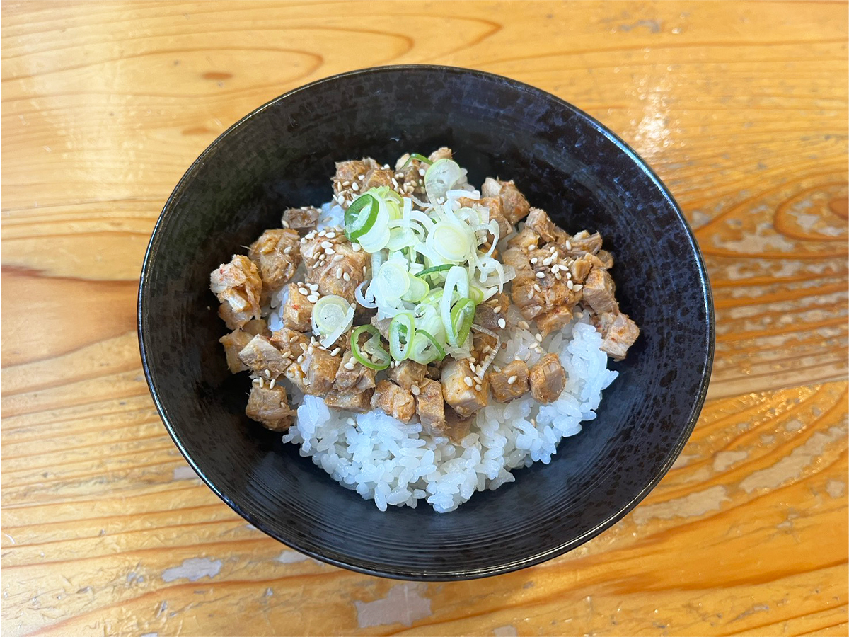 ラーメンハウス あおき富岡店のチャーシュー丼