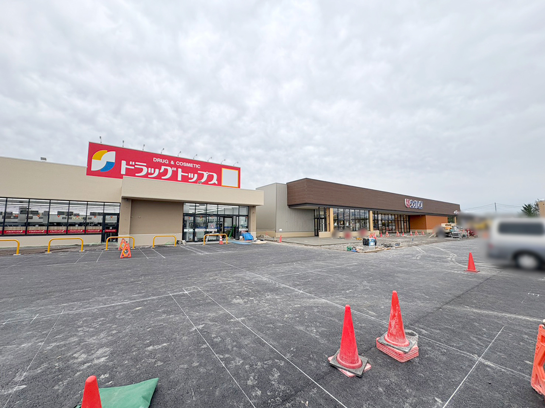 ドラッグトップス くびき店の外観