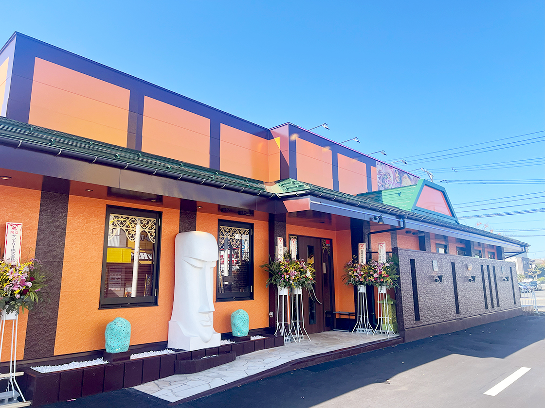 ベビーフェイスプラネッツ新潟亀田店の外観