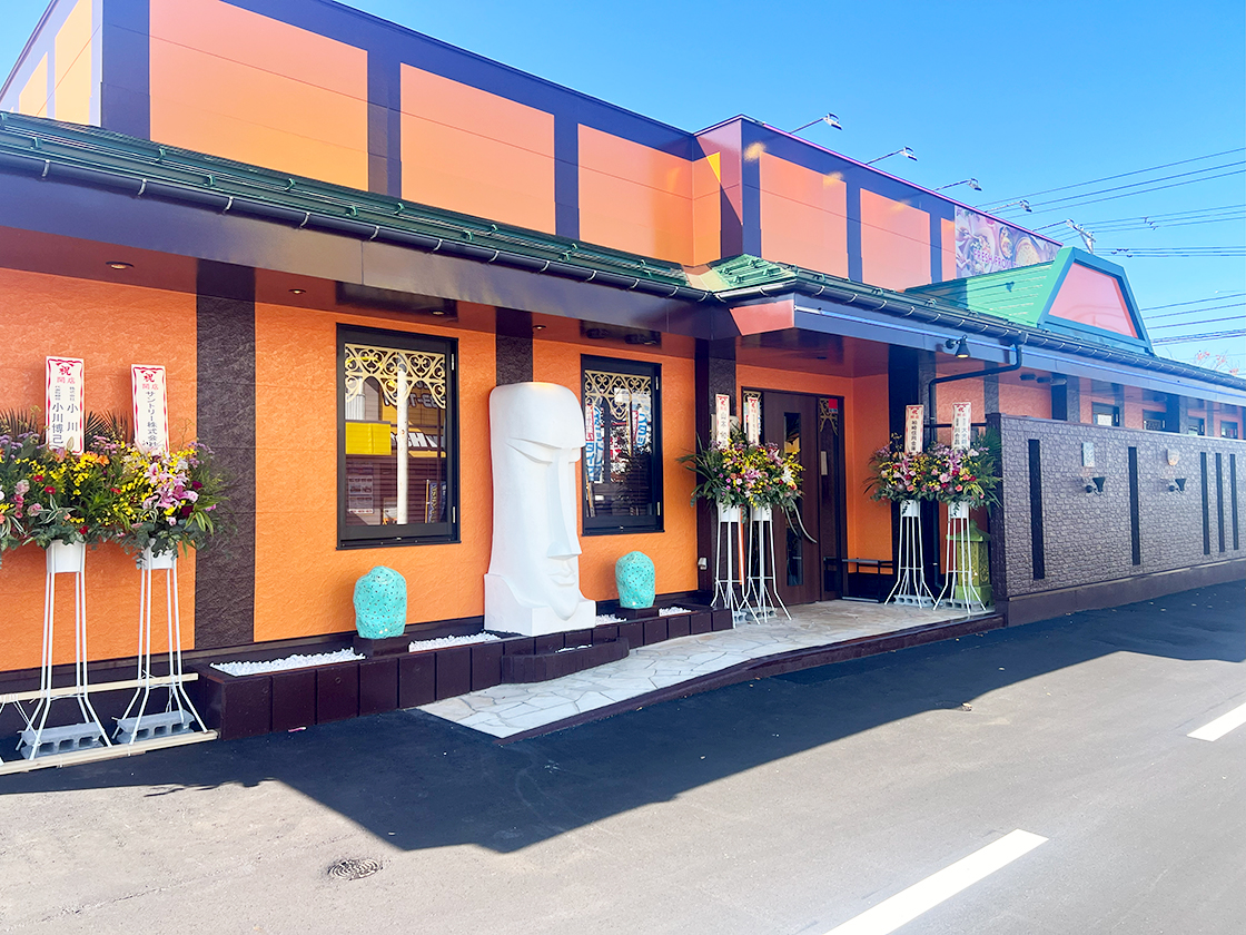 ベビーフェイスプラネッツ新潟亀田店の外観