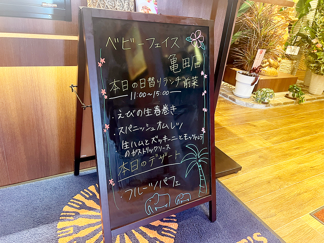 ベビーフェイスプラネッツ亀田店