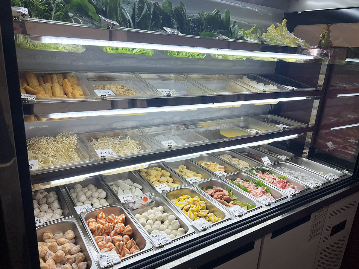 百味 麻辣燙のショーケース