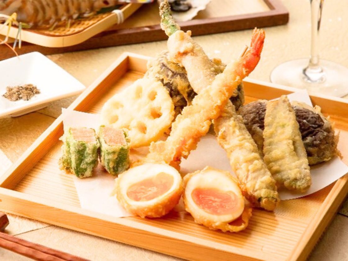 じぶんどき 新潟駅前店の天ぷら