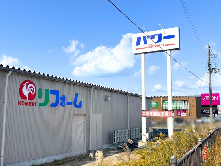 コメリパワー 黒埼店の外観