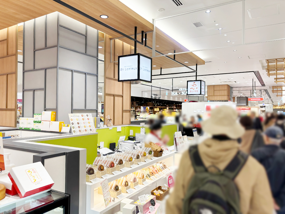 パティスリーアンレミュー CoCoLo新潟店の外観