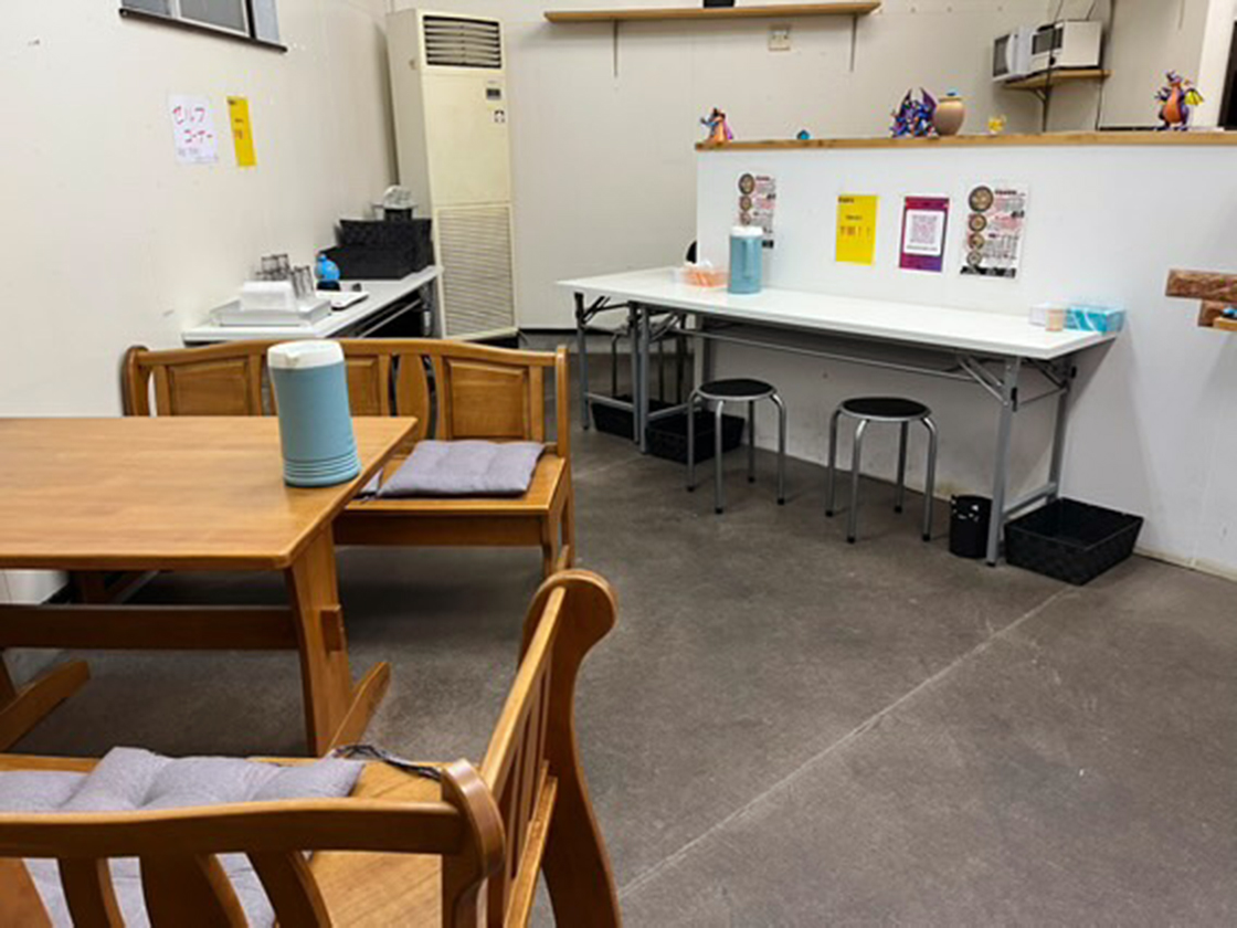 背脂らーめん大河の店内