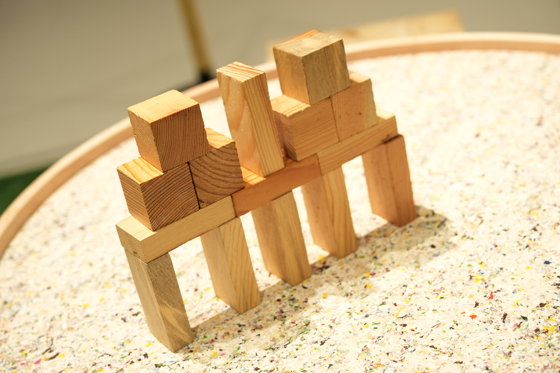 ASOBLE そよら三条須頃店のあづみの積木