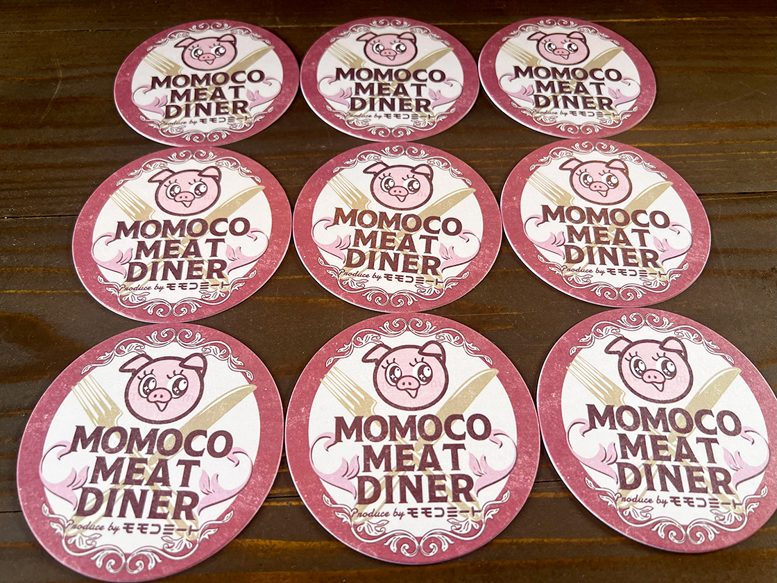 MOMOCO MEAT DINER お店ロゴ