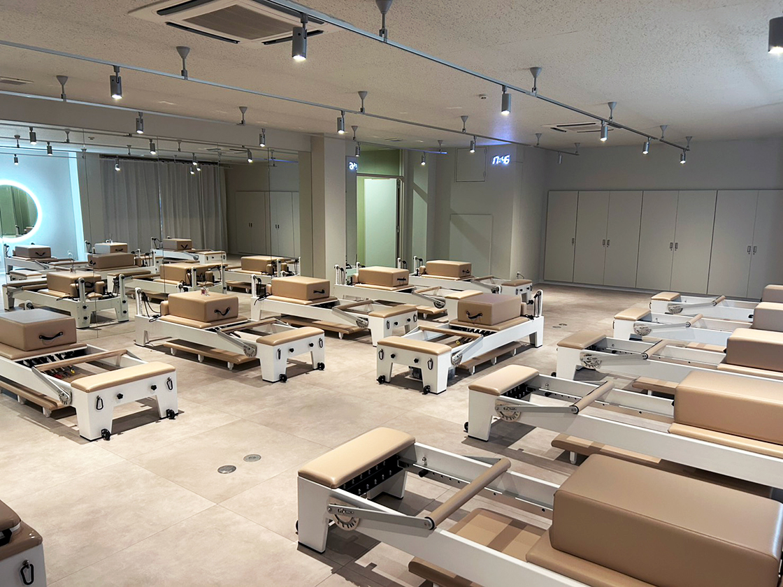 ONDPILATES the niigataのスタジオ内