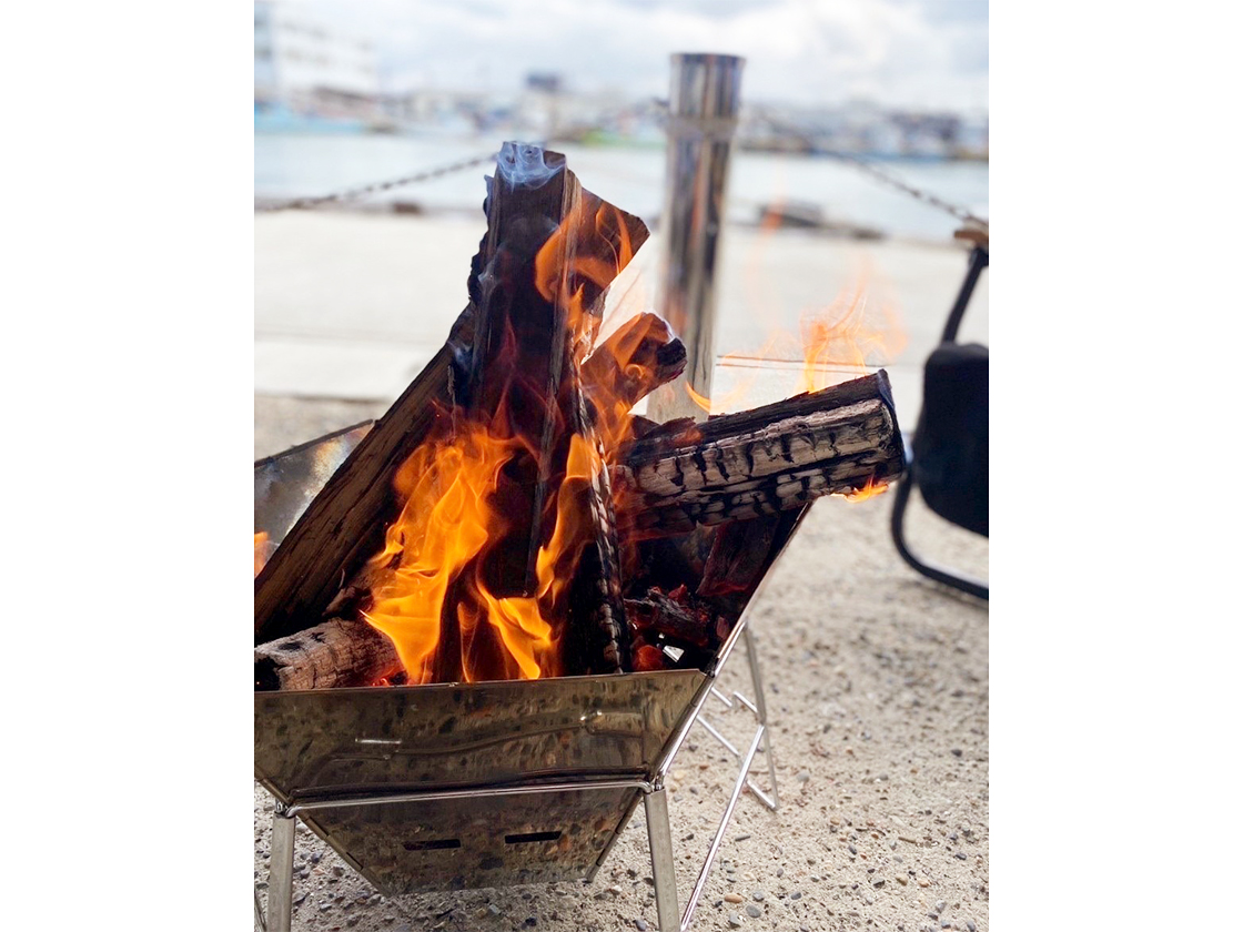 大かま焚火パーク