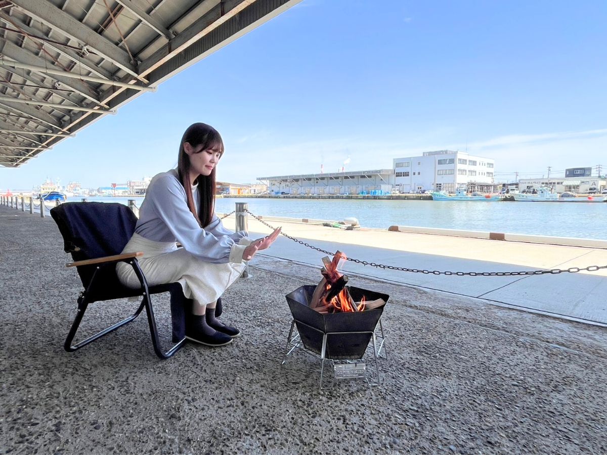 大かま焚火パーク