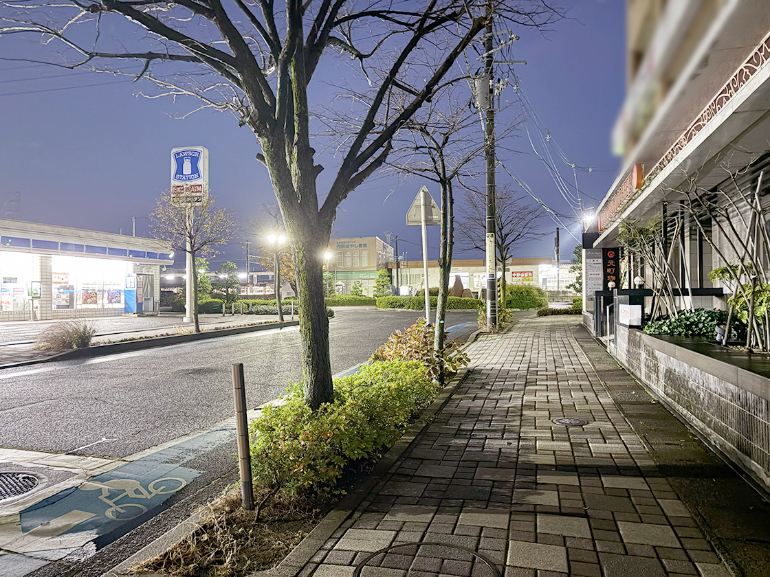 元町珈琲 東新潟の離れの場所