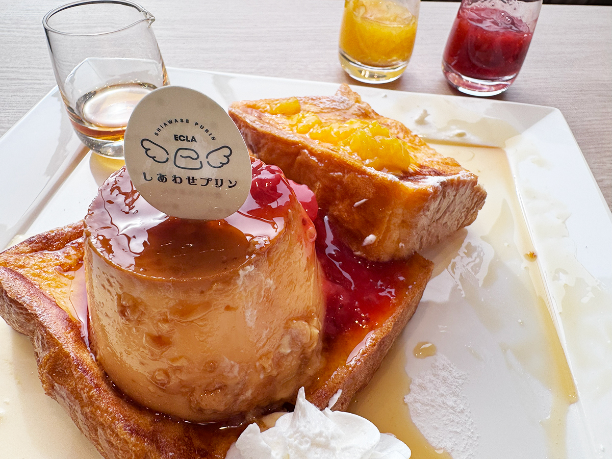 CAFE ECLA 長岡古正寺店のフレンチトースト