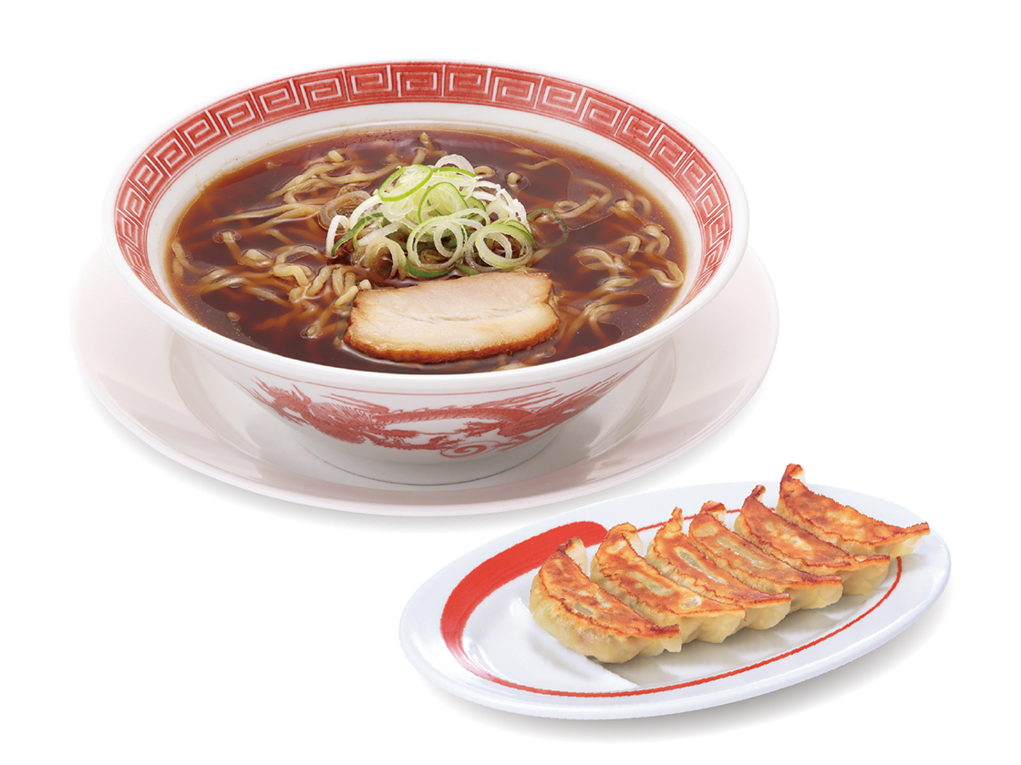 郡山ブラック素らーめん餃子セッ