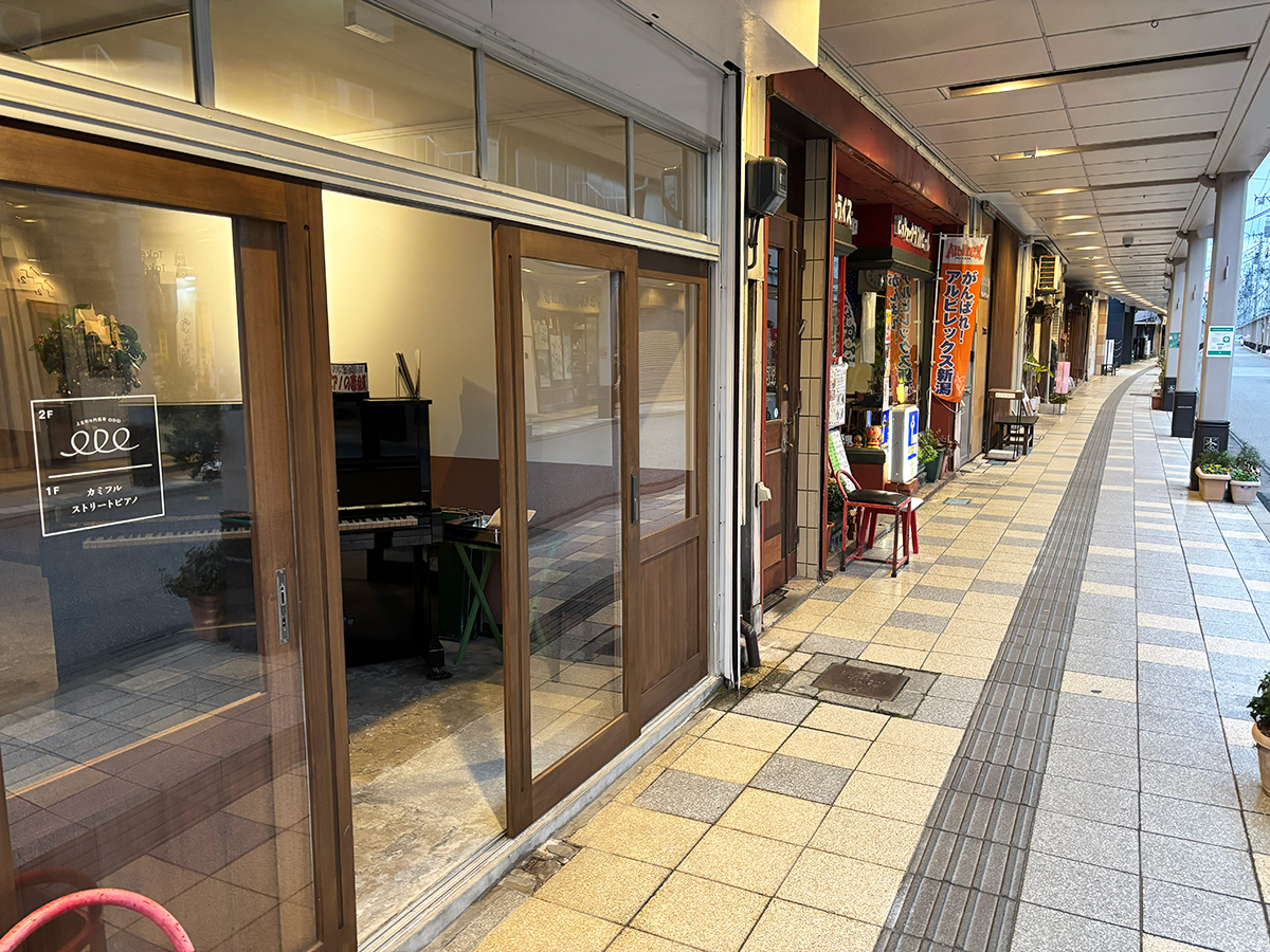 上古町の門前宿 ODOの外観