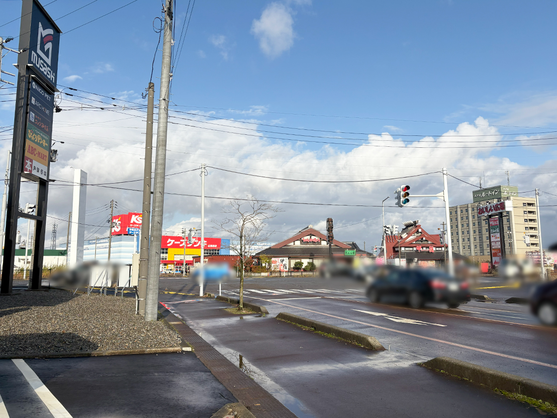 びっくりドンキー 長岡店の周辺