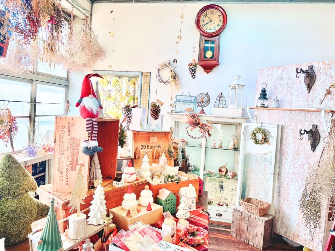 herb village 菜の香の店内