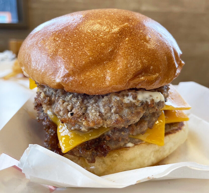 キング 絶品チーズバーガー