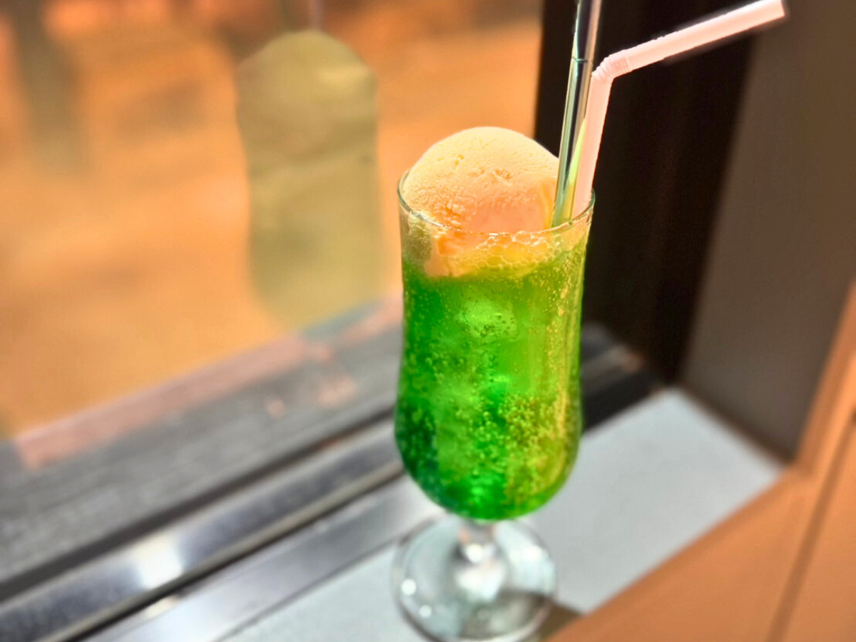 麺匠一鶏のクリームソーダ