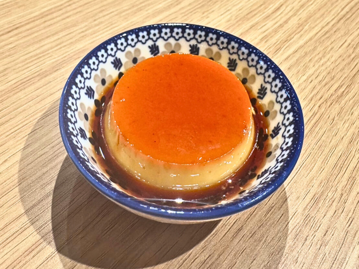 麺匠一鶏のプリン