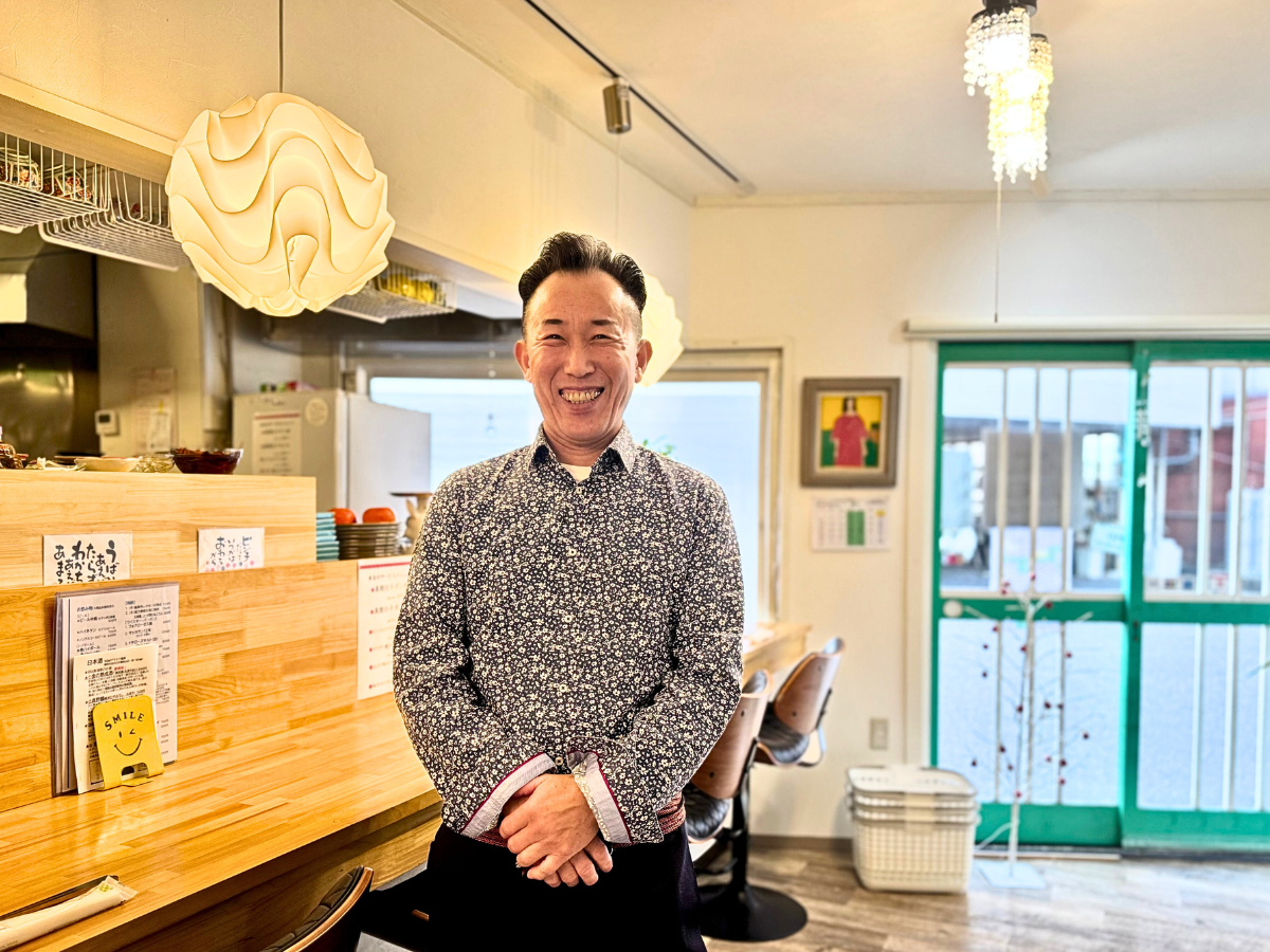 ありがとねの店主・祝孝之さん