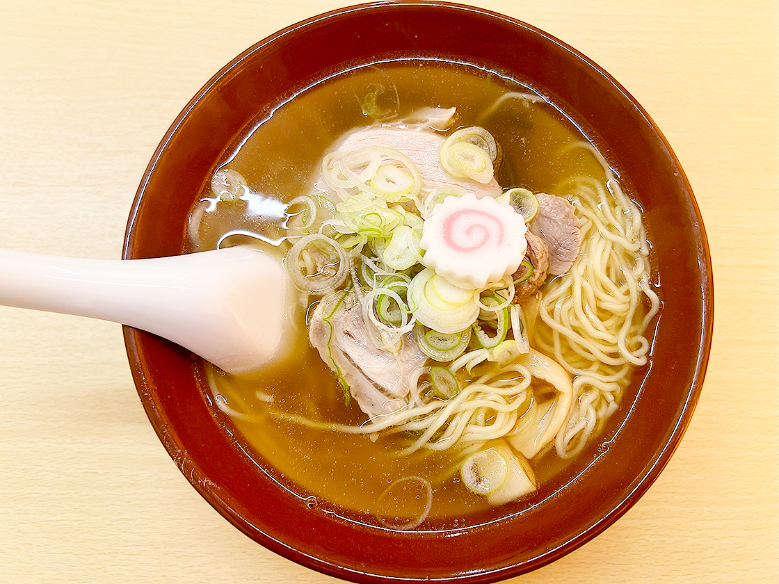 おもだかや女池店の支那そば