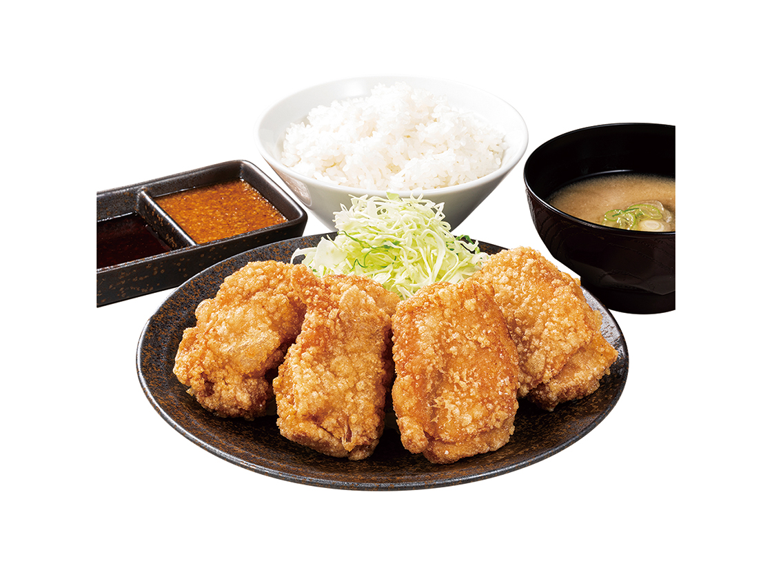 からやま定食(4個)　