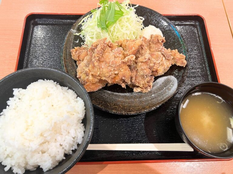 定食吉田屋 イオンモール新潟亀田インター店の唐揚げ定食スペシャル
