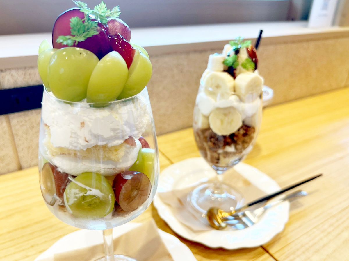 FRUITS FORESTのフルーツパフェ