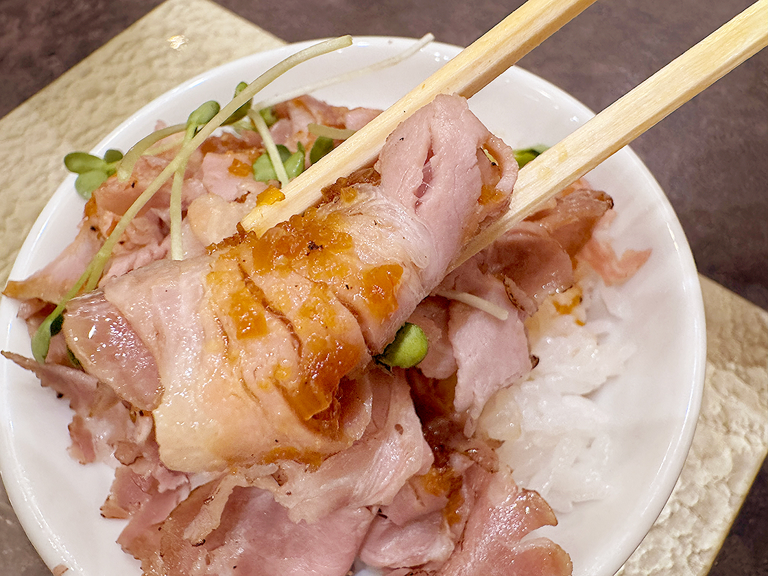 鶏そば縁道 本店のちゃーしゅう丼