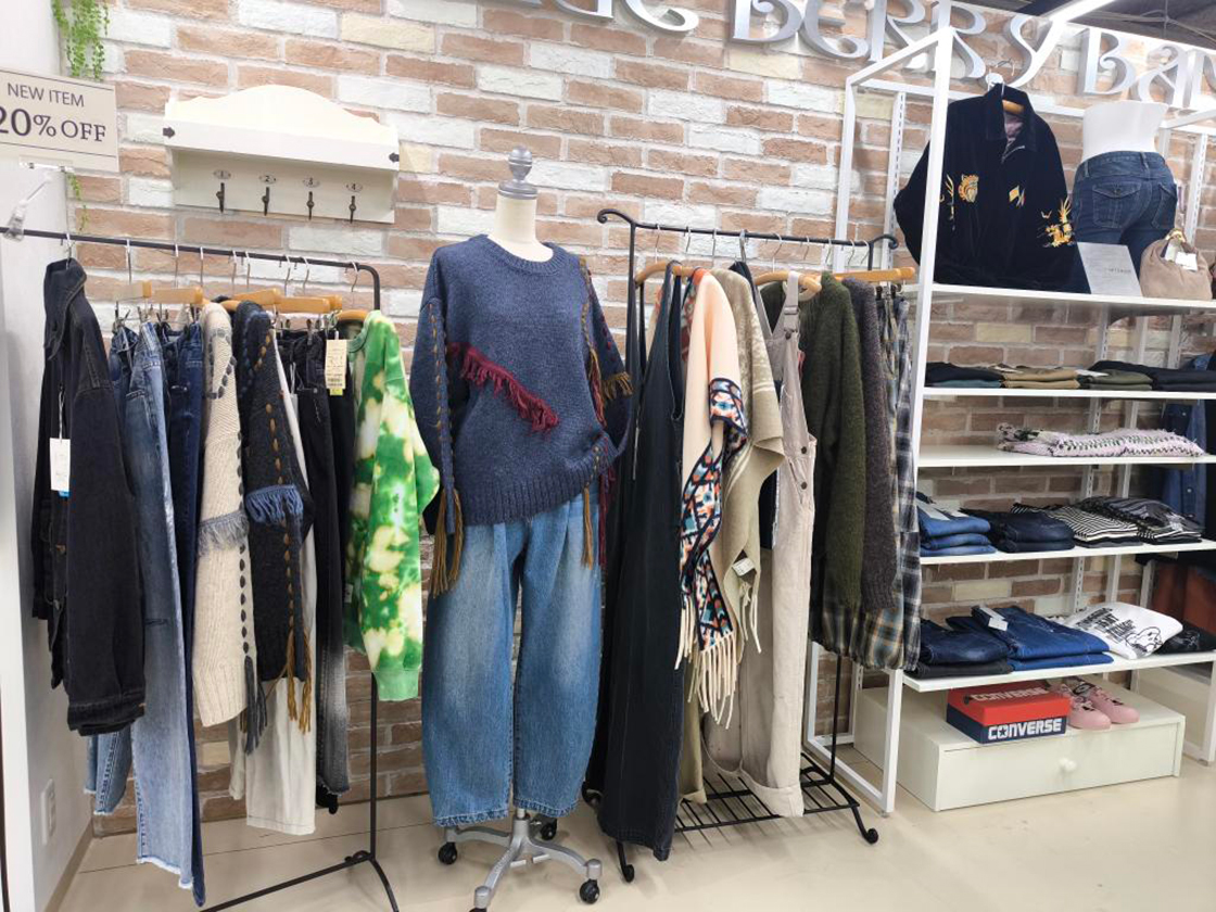 pompa dour／BLUE BERRY BANKの店内