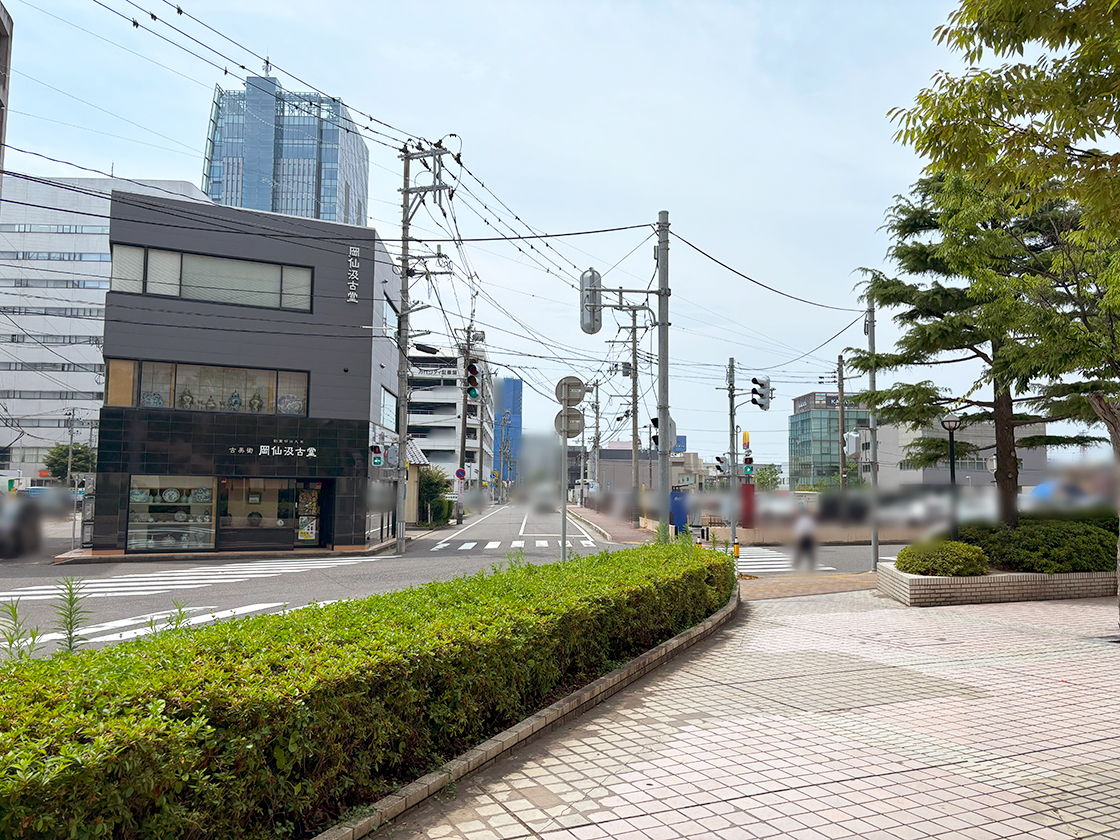 ANAクラウンプラザホテル新潟の周辺