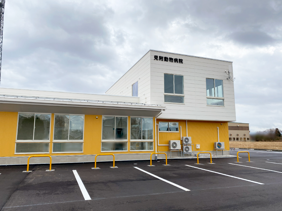 見附動物病院の外観
