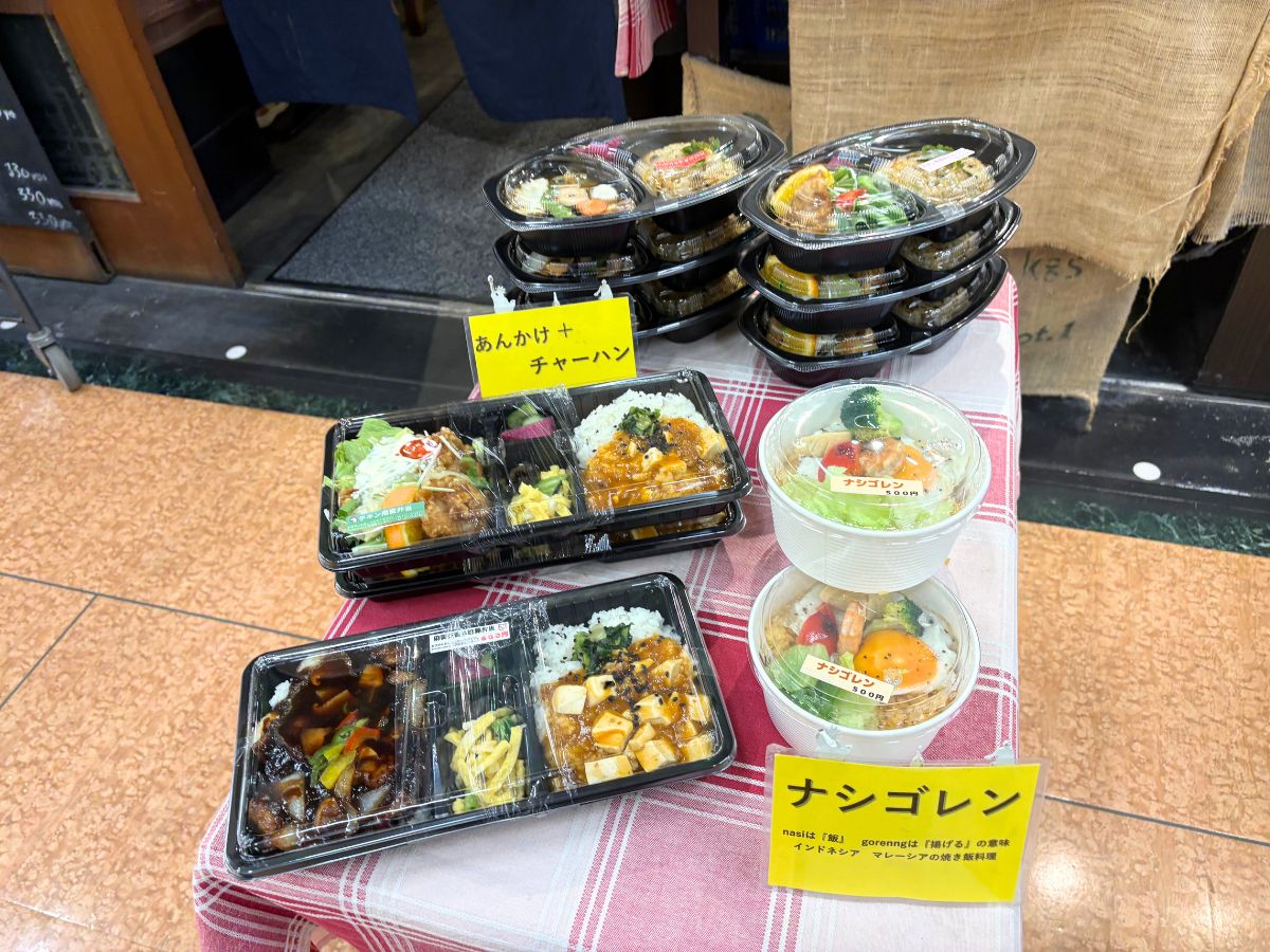 調理麺カンヌーのテイクアウト