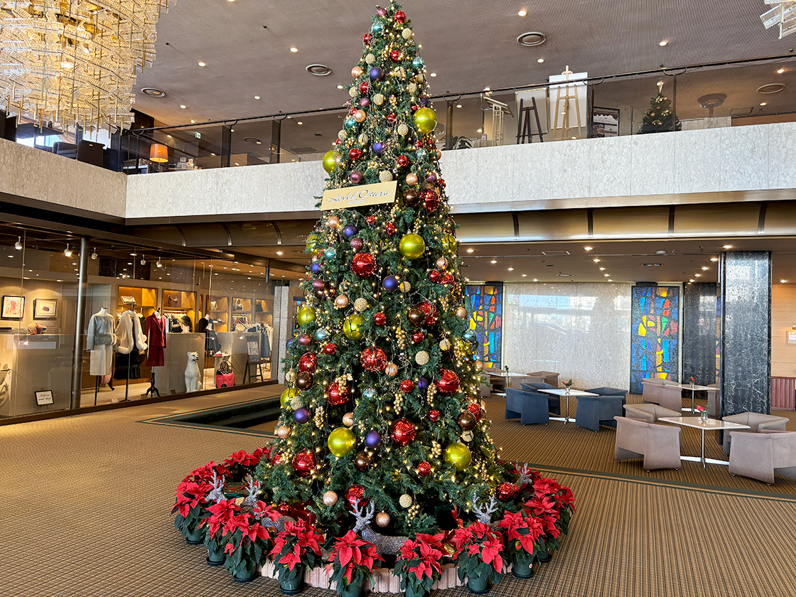オークラホテルクリスマスツリー