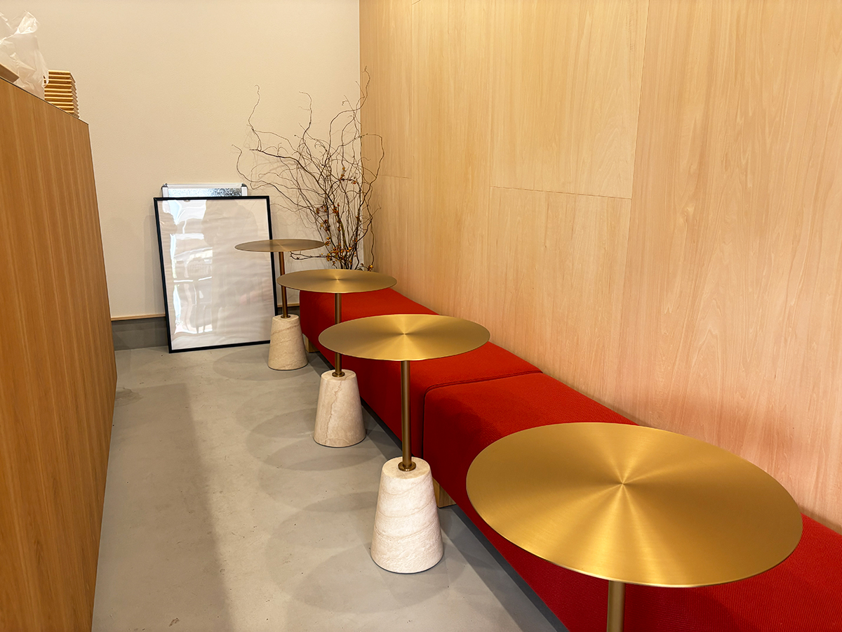 甘味処 ふじ元の店内