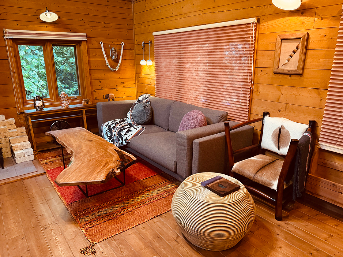 森の隠れ家 One Storyの室内