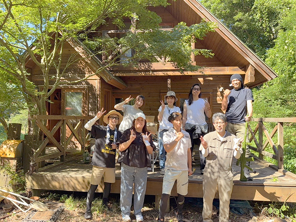 森の隠れ家 One StoryのSNSで募った仲間達