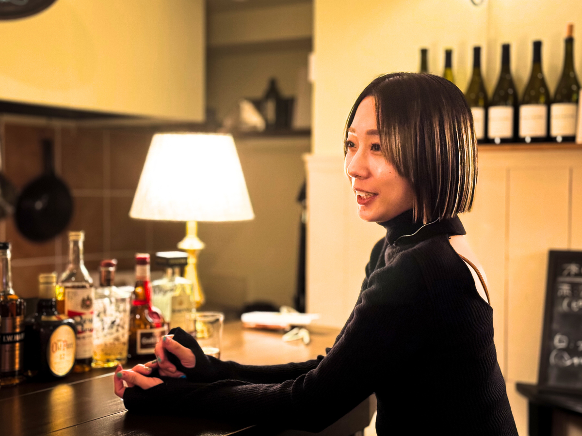 SNACK&PUB Da falls(ダフォールズ)のオーナー・大澤帆波さん