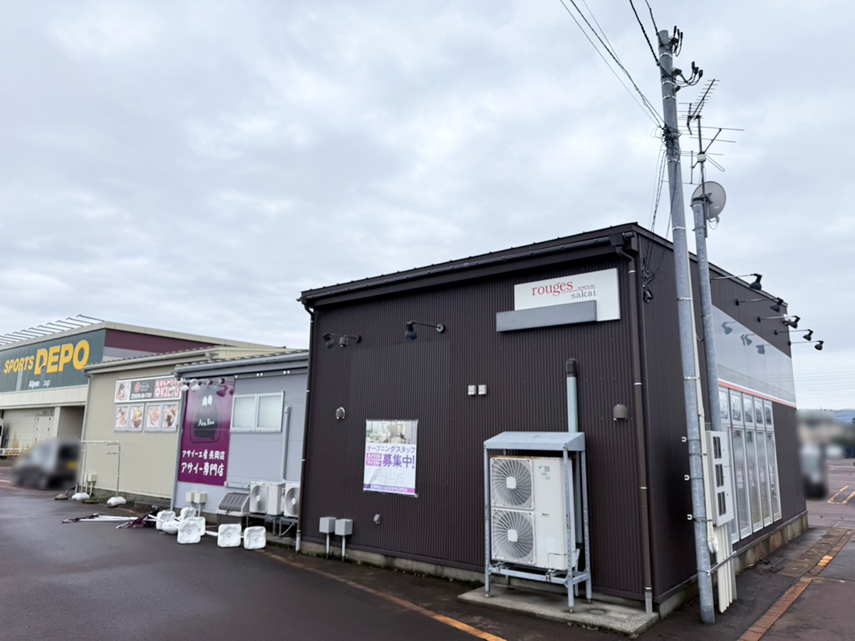 CHARIS 長岡西店の場所