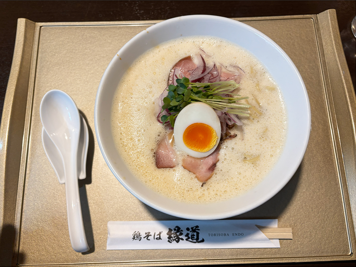 鶏そば縁道 大通南店の「鶏そば」