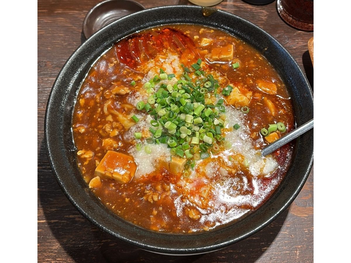 たまる屋の背脂マーボーメン