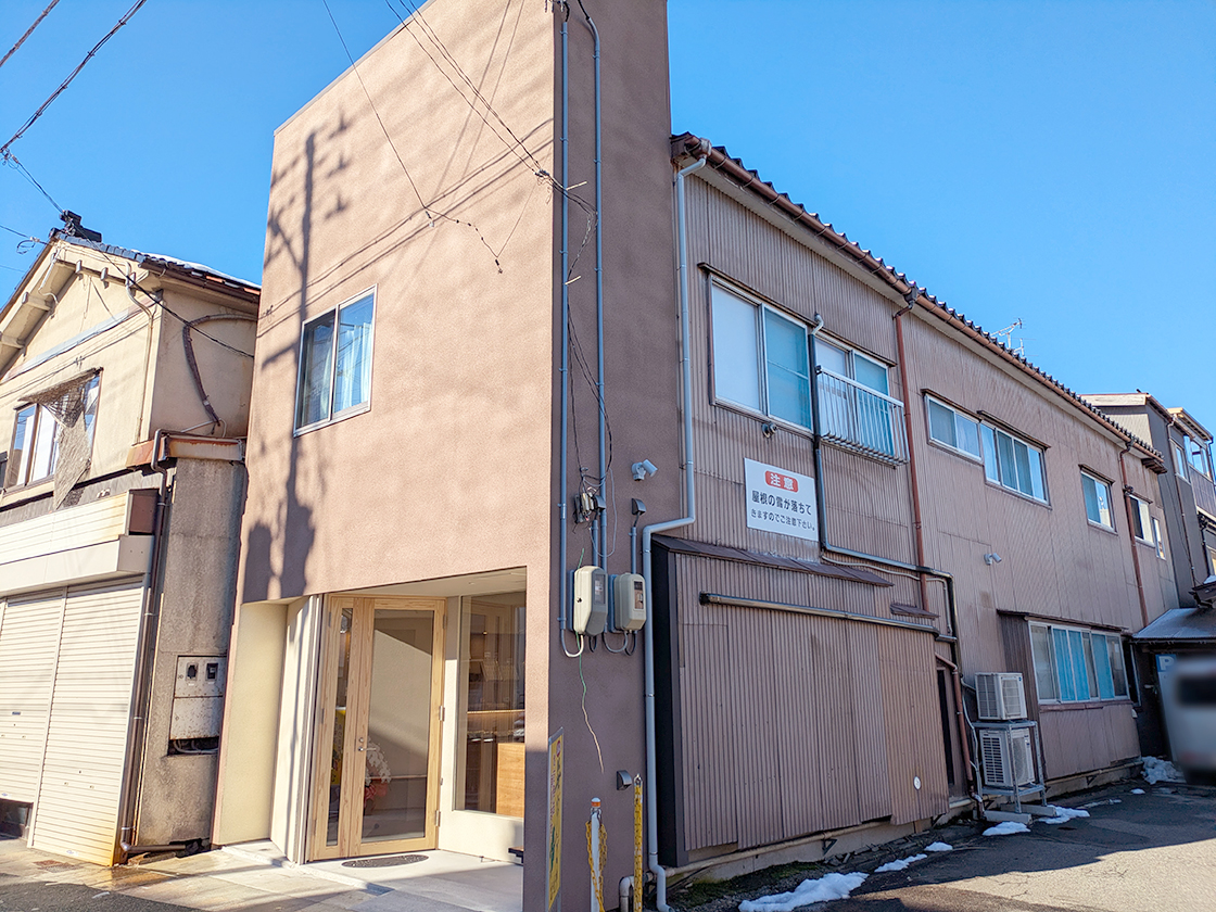 むさしや菓子店の外観