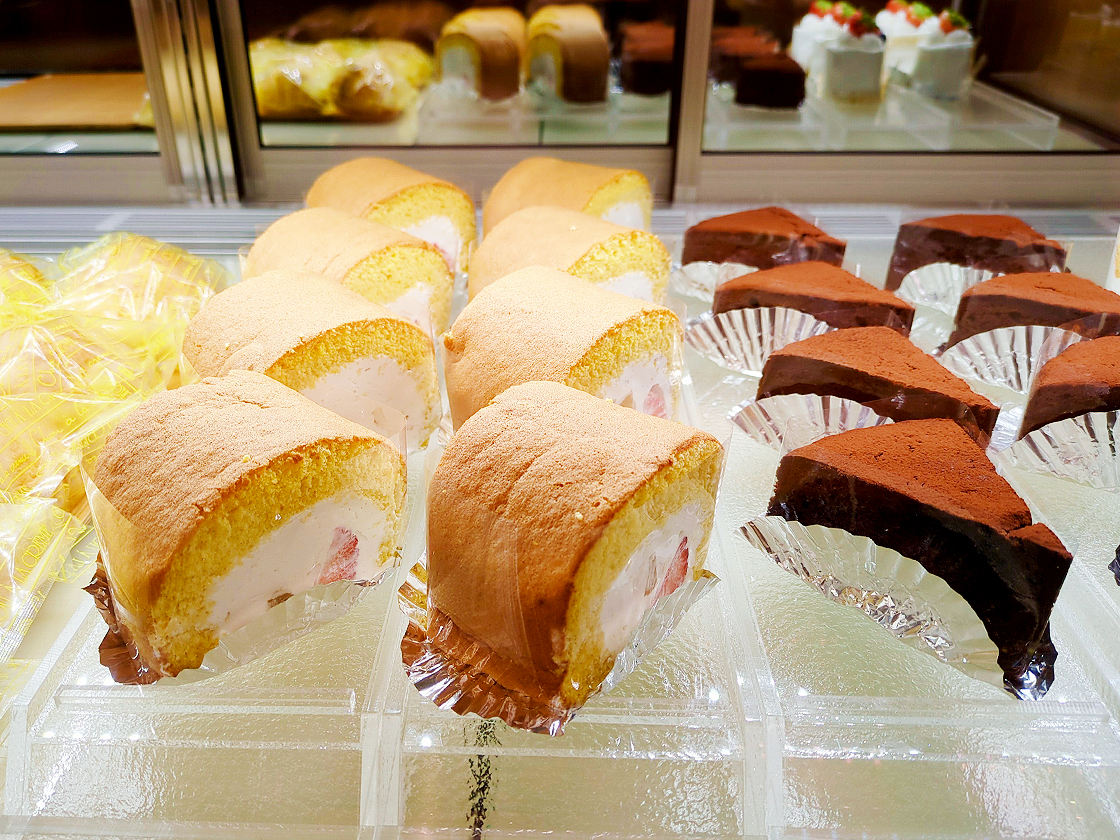 むさしや菓子店のケーキ