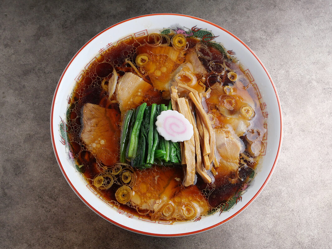 新潟拉麺しなのやの生姜醤油ラーメン